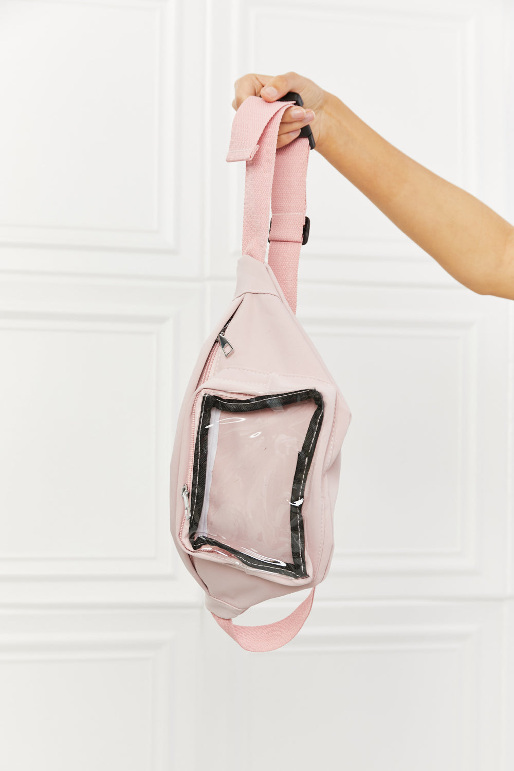 Pink Waist Sling Bag
