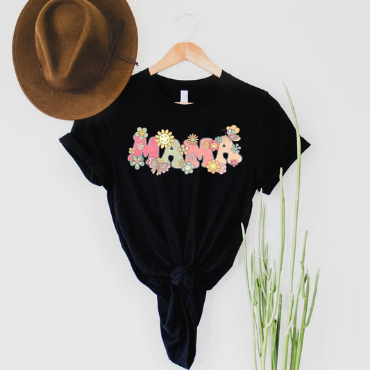 Floral Mama Graphic Tee - 2 colors